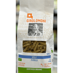 Girolomoni-Organic-Fusilli,-Rigatoni,-Risoni, penne