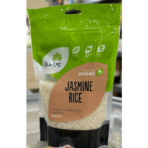 Lotus-organic-Jasmine Rice